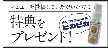 レビューを書いてプレゼント